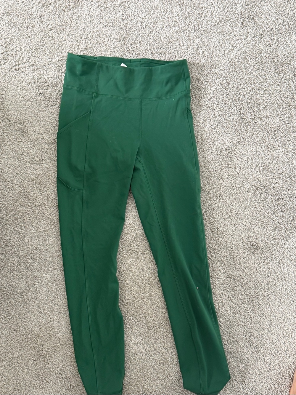 lululemon athletica Deep Green High-Rise Leggings